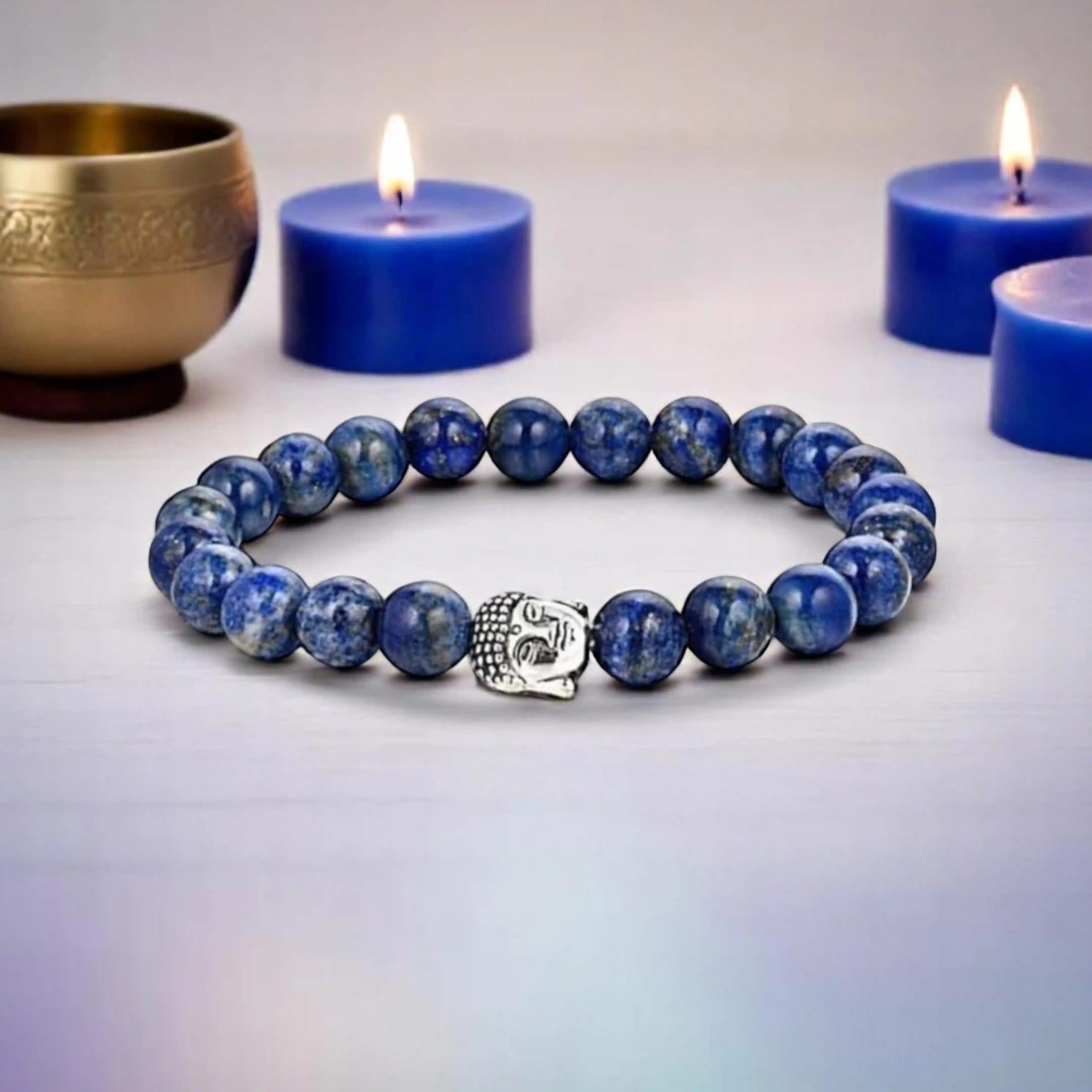 Five Reasons To Wear Lapis Lazuli Bracelet With Heart Chakra Stone.